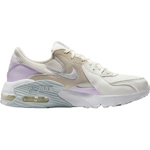 Nike Air Max Excee Damesschoen, Summit White Pure Platinum Barely Grape, 42.5 EU