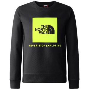 The North Face Redbox Crew Casual Sweater Jongens Zwart 152