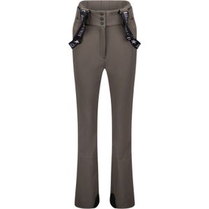 Airforce Christie Salopette Softshell Broek Dames Bruin Xs/34