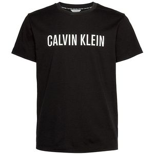 Calvin Klein Crew Neck Logo Casual T-shirt Heren Zwart