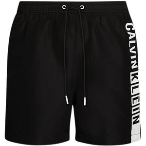 Calvin Klein Medium Drawstring Zwemshort Heren Zwart M