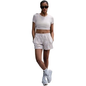Nike Chill Terry - Sportshort - Beige - Dames - Mid Rise