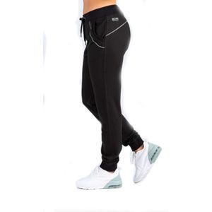 Sjeng Sports Grote Maten Love Plus Joggingbroek Dames Zwart