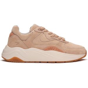 Hub Eclipse N38 Oiled Sneakers Dames Beige