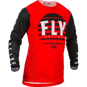 Fly Racer Factory Ls Jersey Bmx Shirt Rood M