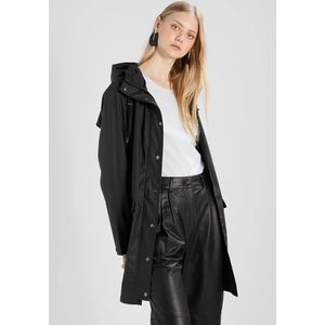 Message A/s Fabiola Regen Jas Dames Zwart M/l