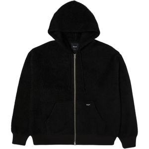 Huf Corso Heavyweight F/z Casual Vest Heren Zwart M