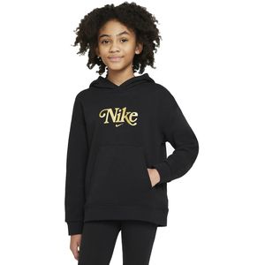 Nike Sportswear Club Fleece Casual Sweater Meisjes Zwart 152