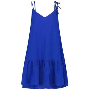 Wow Spaghetti Strandjurk Dames Blauw L/40