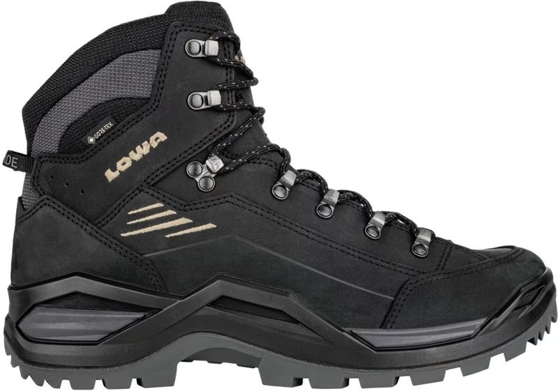 Lowa Renegade Evo Gtx Mid Wide Wandelschoenen Heren Zwart 46.5