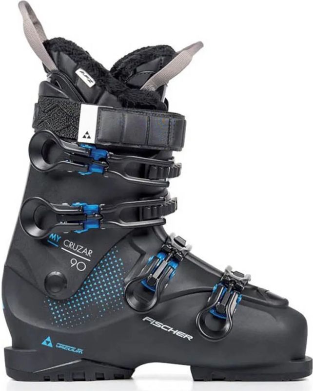 Fischer Cruzar 90 Skischoenen Dames Zwart 245