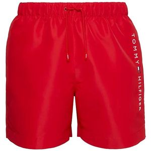 Tommy Hilfiger Medium Drawstring Zwemshort Heren Rood