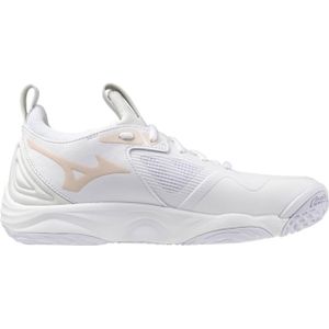 Mizuno Wave Momentum Indoorschoenen Dames Wit 40.5