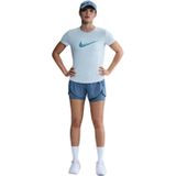 Nike - One Swoosh Dri-Fit - Sportshirt - Blauw - Ademend en Lichtgewicht