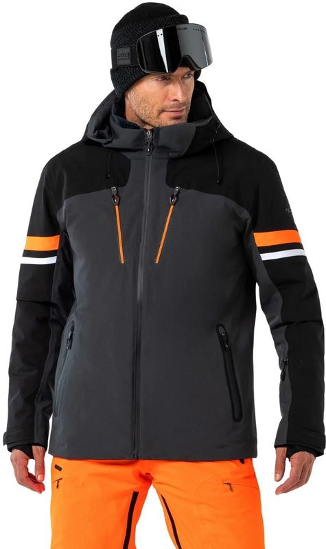 Falcon Bolt Ski Jas Heren Zwart Dessin L