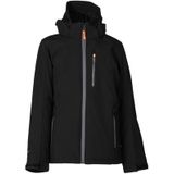 Brunotti Marsala Softshell Winterjas Jongens Zwart