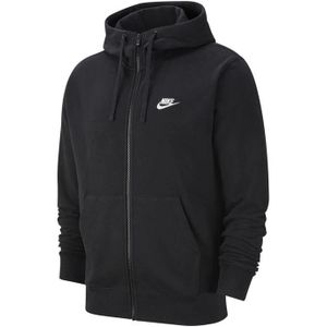 Nike Club Hoodie Fleece Sportsweater Heren Zwart