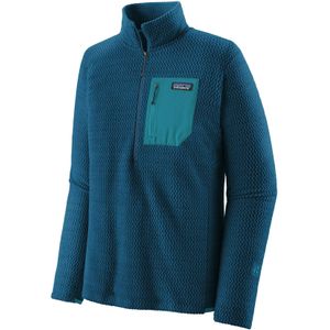 Patagonia M's R1 Air Zip Sportsweater Heren Blauw