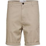 Selected Slhcomfort-luton Casual Short Heren Bruin