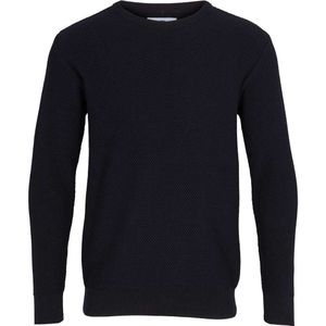 Kronstadt Gavin Cotton Casual Sweater Heren Donkerblauw S