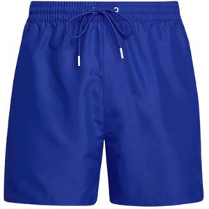 Calvin Klein Medium Drawstring Zwemshort Heren Donkerblauw Xl