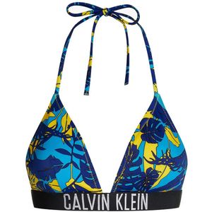 Calvin Klein Triangle Top Bikini Top Dames Kobalt