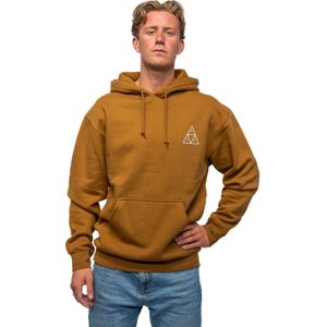 Huf Set Triple Triangle Pullover Casual Sweater Heren Bruin