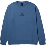 HUF - Set Triple Triangle Crewneck - Sweater - Blauw