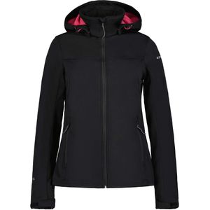 Ice Peak Boise Softshell Winterjas Dames Zwart