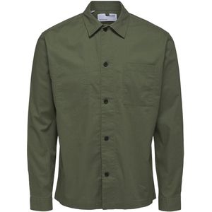 Selected Homme Overhemd Heren Groen M