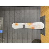 Stuf Amber Tweedehands Snowboard Dames Wit Dessin