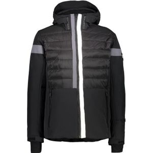 Campagnolo Dons Nero Jacket Zip Hood Ski Jas Heren Zwart