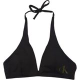 Calvin Klein Halter Neck Bikini Top Dames Zwart