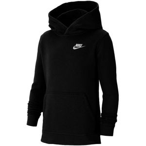 Nike Club Hoodie Sportsweater Jongens Zwart