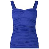 Wow Twisted Tankini Tankini Top Dames Kobalt