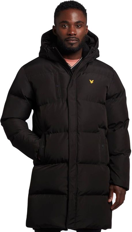 Lyle And Scott Deep Winter Puffer Casual Winterjas Heren Zwart S
