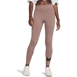 Nike - Sportswear Classic - Sportlegging - Bruin - Dames - Lang
