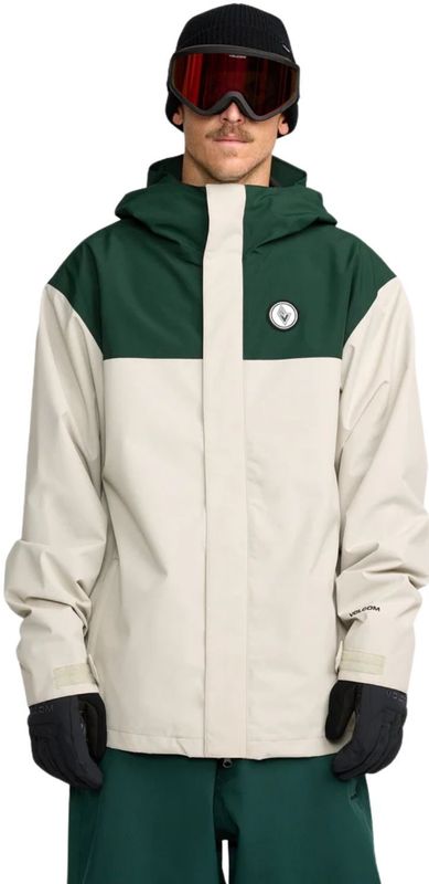 Volcom - Buckthreeeighty - Ski/Snowboardjas - Zand - Heren