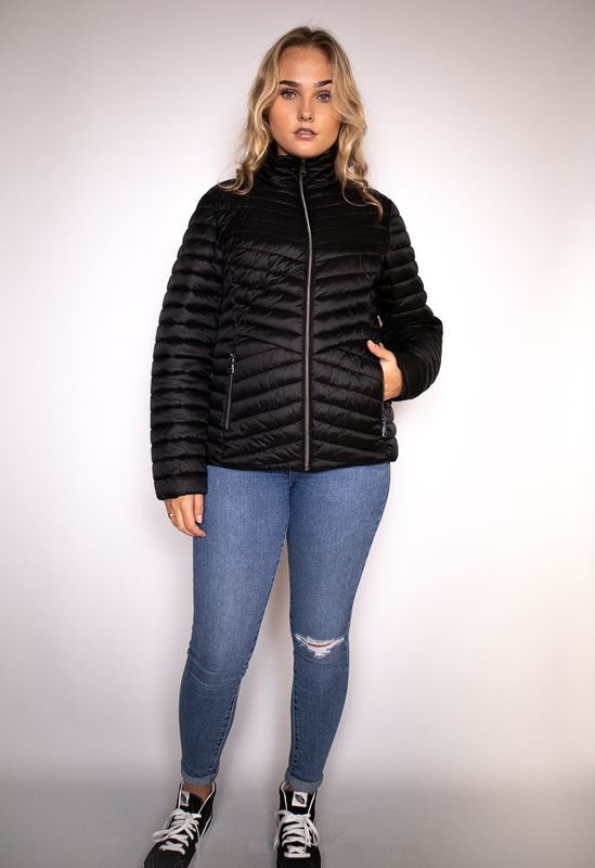 Luhta Hietoinen Tussenjas Dames Zwart Xl/42