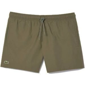 Lacoste 1hm1 Zwemshort Heren Donkergroen