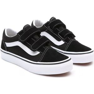 Vans - Old Skool Velcro - Sneakers - Zwart - Canvas