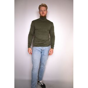 Kronstadt Fisker Casual Sweater Heren Donkergroen