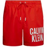 Calvin Klein Medium Drawstring Zwemshort Heren Rood