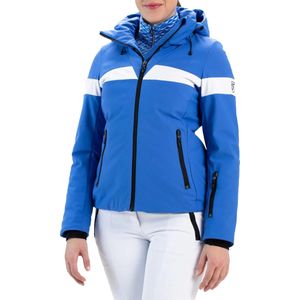 Falcon Aubrey Ski Jas Dames Blauw Dessin