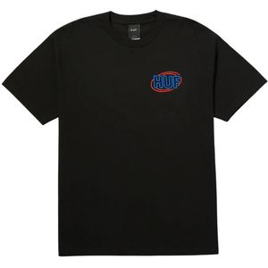 Huf Promo Casual T-shirt Heren Zwart L
