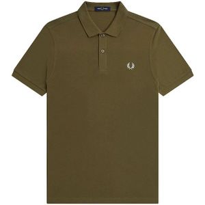 Fred Perry Plain Polo Heren Donkergroen