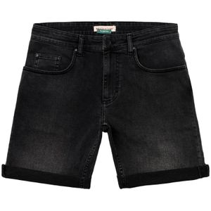 Revolution Kent Denim Short Short Skate Heren Zwart