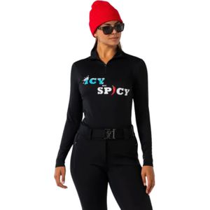 Iceryder Partypully Icy But Spicy Ski Pully Dames Zwart Xl/42