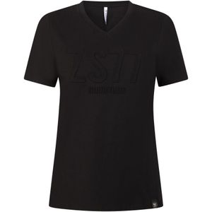 Zoso Chloe Casaul T-shirt Dames Zwart Xs