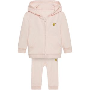 Lyle And Scott Bb Zip Through And Jog Set Casual Sweater Jongens Roze